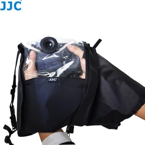 JJC DSLR Rain Cover Protector Waterpoof Coat Bag Camera Raincoat for Canon EOS Series Cameras 6D/5D MARK II/550D/750D/70D/80D