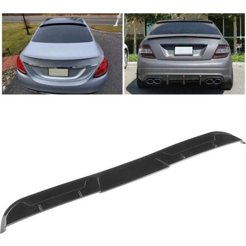Glossy Black Rear Window Roof Spoiler Fit for Mercedes Benz W205 C300 C63 2015 2016 2017 2018 2019 2020 Car Accessory