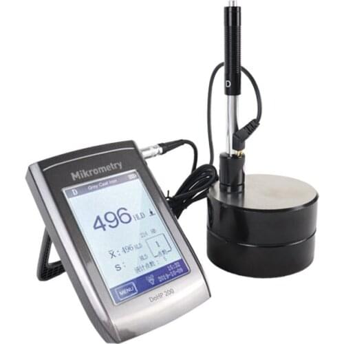 Mikrometry pellet hardness tester for Metal Steel with test block DOHP200