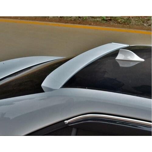 Unpainted ABS Rear Roof Factory Style Spoiler Wing For 2014-2018 Toyota Corolla Sedan Window Side Spoilers Wing 1pcs