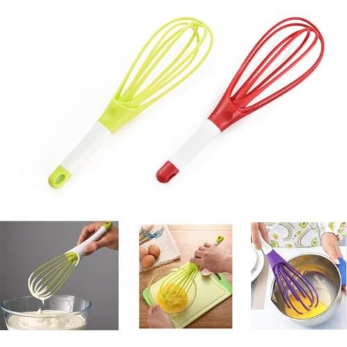 New Creative Multi-function Egg Laying Device Rotatable Egg Beating Egg Mixer Folding Egg Device Bake Tool Kitchen Gadget