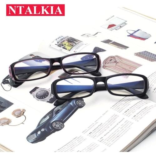 Anti Blue Ray Computer Glasses Spectacle Frame Oculos de Grau Female Transparent Eyeglasses for Women Men Blue Coating Antiglare