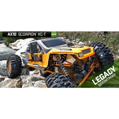 Axial Scorpion ARTR 1/10th Scale AR10 Rock Crawler AX4014 Clear Body XC-1 AX90004 May For HSP Redcat