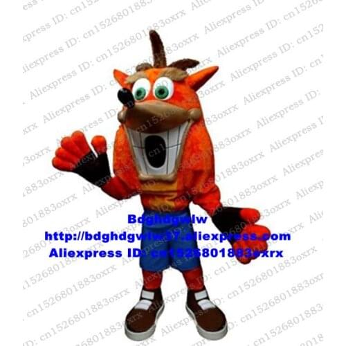 Plush Furry Newly Designed Fox Mascot Costume Adult Cartoon Character Outfit Suit Image Advertising Holiday Celebrate zx2932