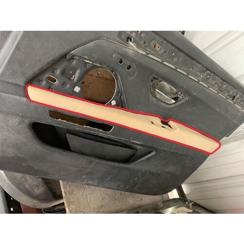 For BMW 5 series F18 Car Door Armrest Panel Microfiber Leather cover trim accessories LHD 2010-2017