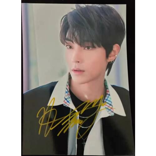 Signed True Beauty Moon Ga Young Cha EunWoo Hwang In Yeop autographed photo 5*7 K-POP 012021