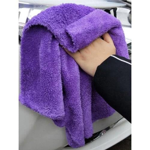 350GSM Premium Microfiber Car Detailing Super AbsorbentTowel Ultra Soft Edgeless Car Washing Drying Towel 40X40CM Dropshipping