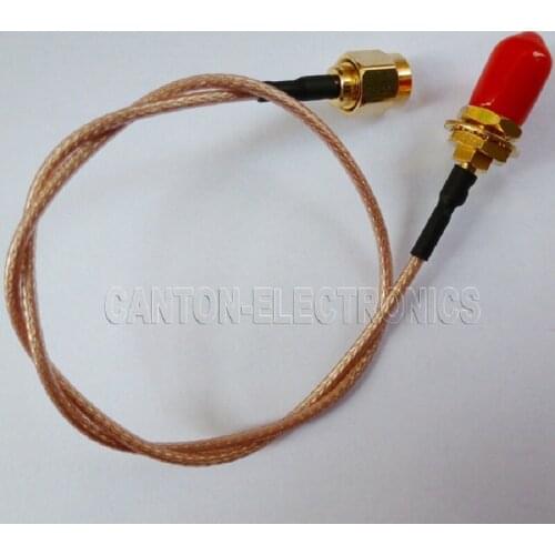 Tb151 30Cm Rg-178 Rg178 Sma Male To Female Sma Radio Frequency Radio Gsm Gprs Coaxial Sma Antenna
