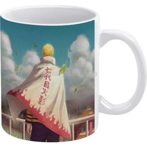 Seven Coffee Mugs Ceramic Personalized Mugs 11 Oz White Mug Tea Milk Cup Drinkware Travel Mug Movie Anime Uzumaki Shippuden Ship