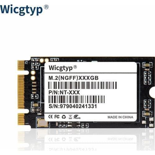 Wicgtyp 42*22mm slim NGFF M.2 SATA hd ssd 256GB Solid State Drive for Thinkpad For IMB For SONY For Lenovo For ASUS For ACER