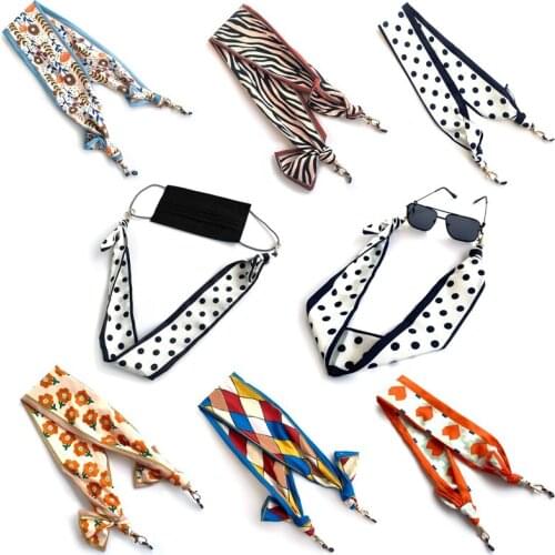 Bohemian Style Glasses Chain Ribbon Sunglasses Chain For Women Anti-lost Flower Fashion Jewelry Accessories Wholesale Trend 2021