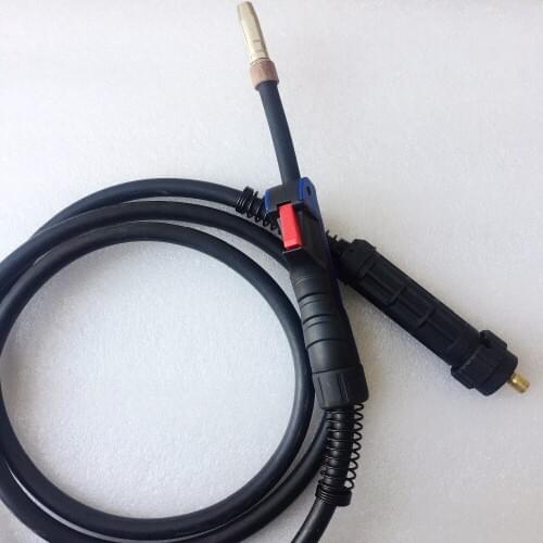 Flexible Swan Neck 15AK Binzel Style MIG CO2 Air Cooled Welding Torche 3M 1PCS