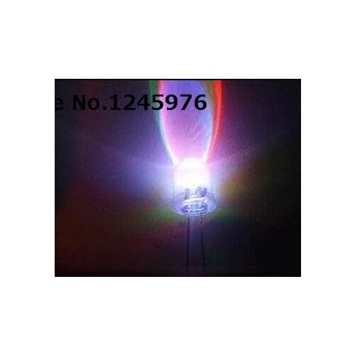 10MM RGB 7 colour slow flashing light light-emitting diode LED Light Beads