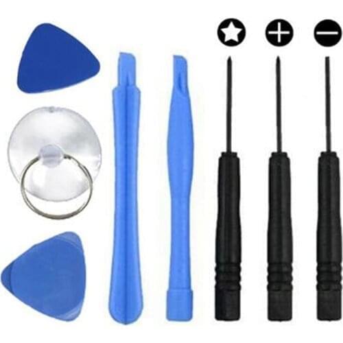 2000set/ 8 in 1 REPAIR PRY KIT OPENING TOOLS With 5 Point Star Pentalobe Torx Screwdriver For APPLE iphone4 iphone 4 4G