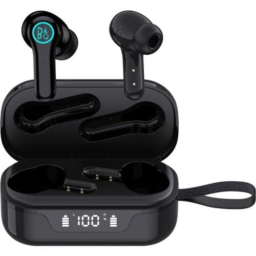 ANC Pro Bluetooth V5.1 Wireless Waterproof Headset with Active Noise Reduction