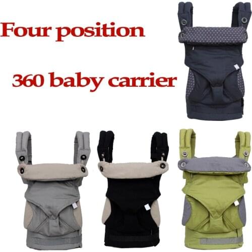 360 Ergonomic Baby Carrier Omni Organic Cotton Four Position 360 Baby Carrier Breathable Cool Air Infant Carrier Backpack