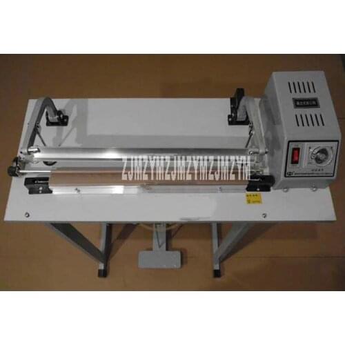 SF-B1000 through the foot sealing machine plastic bag aluminum foil bag copper transformer sealing machine sealing length 1000mm