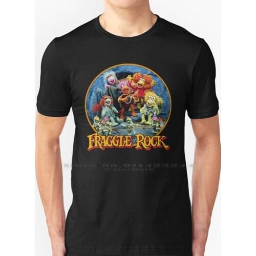 Fraggle Rock T Shirt 100% Pure Cotton Kids Children 80s Retro Woozles Musical Prejudice Spirituality Personal Identity The
