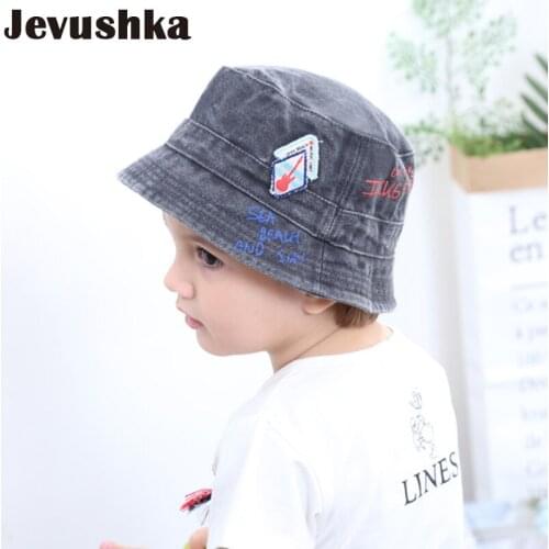 Summer baby hat cotton sun beach hats for kids baby boys panama hat SH012