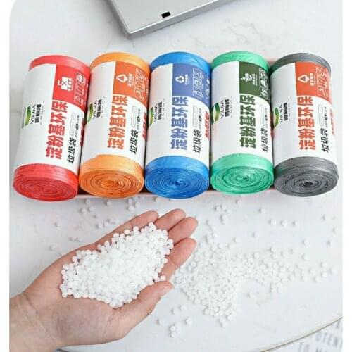 Environmental Protection Garbage Bag Starch-based Decomposable Household Garbage Bags Protect Environment Environmentalism E1164