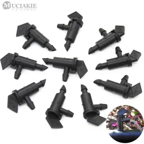 MUCIAKIE 15PCS 4L 8L 16L Non Pressure Compensating Take Apart Drip Flag Emitter Flag Dripper for Drip Irrigation Dropper