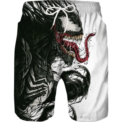 Brand 3D Print Swimming Beach Shorts Men Swimwear Surf Board Bathing Suit Swim Trunks Quick Dry Swimsuits Maillot De Bain Homme