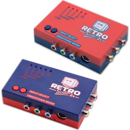 A/V Converter and Line-doubler RetroScaler2x 480p60 signal for Retro Video Game
