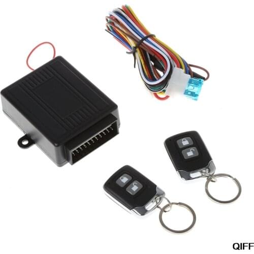 Drop Ship&Wholesale Car Alarm System Auto Remote Central lock Kit Door Lock Keyless Entry System May29