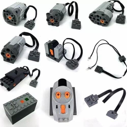 Technical parts Leduo multi power functions tool servo blocks 20001 train moto motor model sets building Compatible All Brands