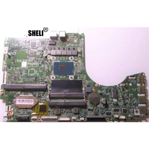 SHELIMS-17821 VER 2.0 For MSI GT72S 6QF MS-1782 Notebook Motherboard CPU I7 6820HK DDR4 100% Test Work