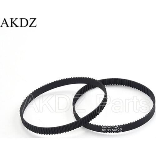 S2M Synchronous Timing belt Pitch length 200 width 6mm/9mm Teeth 100 Rubber closed S2M timing belt