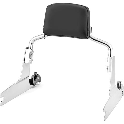 Motorcycle Passenger Backrest Sissy Bar Steel With Chrome Triple Plating Short Height For Harley 2013-2014 CVO BREAKOUT FXSBSE