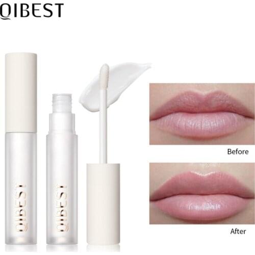 Qibest Shea Butter Moisturizing Anti-drying Repair Lipstick Matte Lip Cream Lip Primer TSLM2