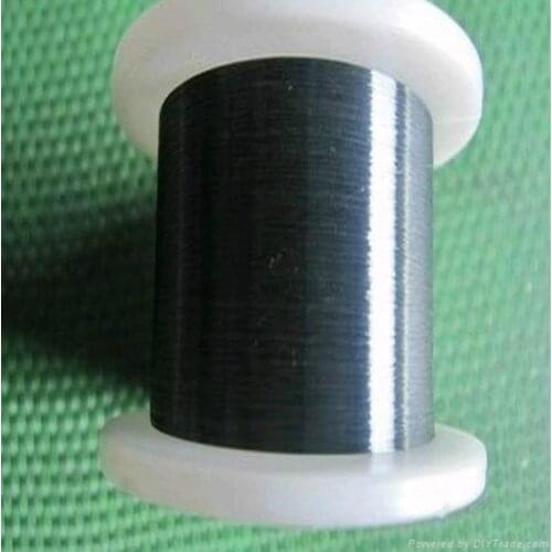 Tungsten wire. High purity tungsten wire. Experimental tungsten wire. Tungsten electrode. Diameter 0.01mm, 1 axis, about 10000m