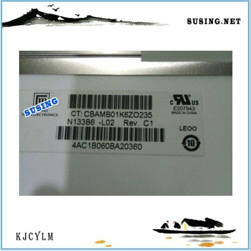 13.3 Inch LCD SCREEN N133B6-L02 B133XW02 LP133WH1 TLA1 LTN133AT17 B133XW04 40PIN 1366*768