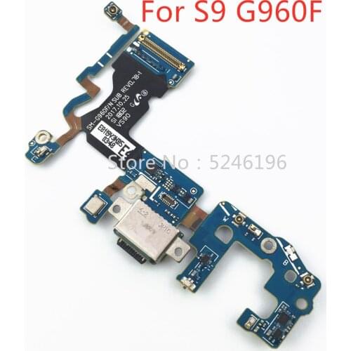 1pcs Micro USB PCB Charging Charger Dock Port mini Connector Flex Cable For Samsung Galaxy S9 SM-G960F G960F Circuit board
