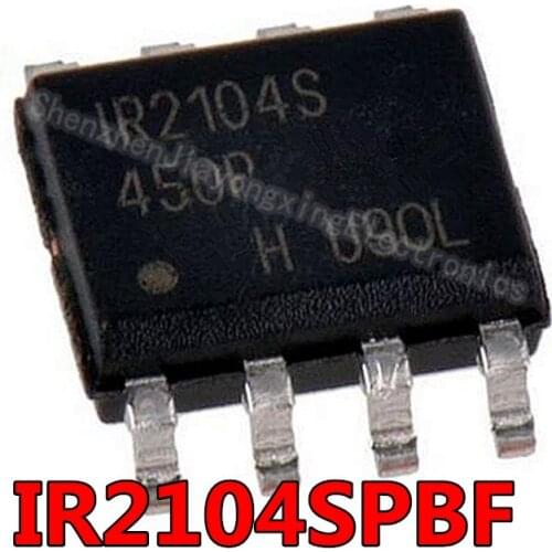 10PCS IR2104SPBF IR2104S MOSFET/IGBT driver SOP8 Package new original IC