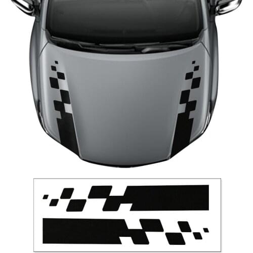 2 Pcs pickup and all car hood stickers car off road graphic vinyl car decals fit for toyota hilux revo vigo