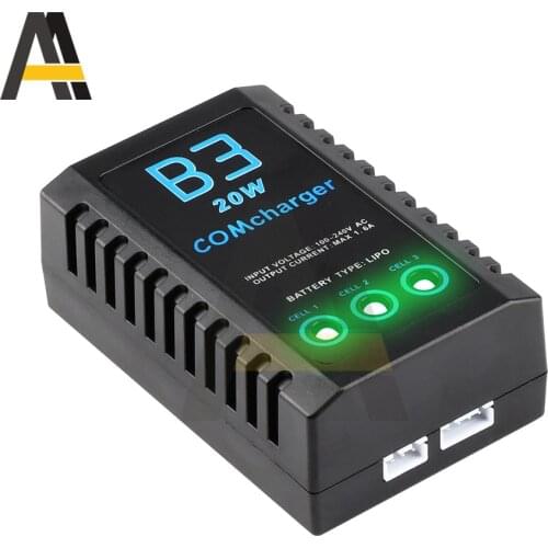 20W IMaxRC iMax B3 Pro Compact 2S 3S AC110-240V Lipo Balance Battery Charger For RC Helicopter US EU
