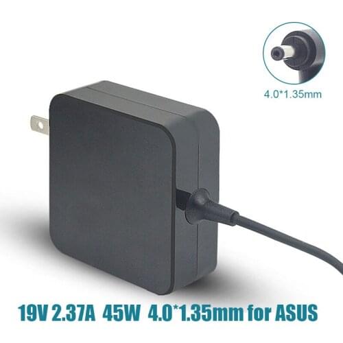 19V 2.37A 45W 4.0*1.35mm Laptop Power Charger Adapter for Asus Zenbook UX305 UX21A UX32A X201E UX52Notebook Power Supply Adapter