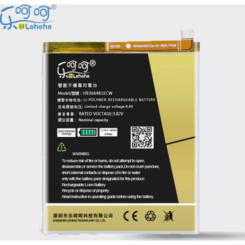 LEHEHE Battery HB366481ECW for Huawei P9 Ascend P9 Lite G9 Honor 8 5C G9 P10 Lite P20 Lite Battery with Tools Gifs
