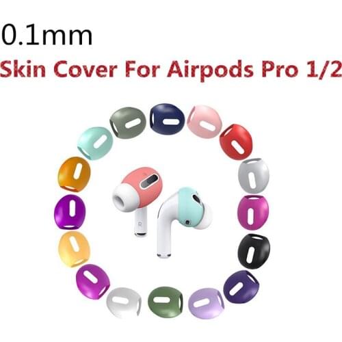 Almohadillas para los oídos para Apple airpods Pro 1 y 2, 3 pares, 2 pares, 1 par, funda de silicona para la piel, almohadillas