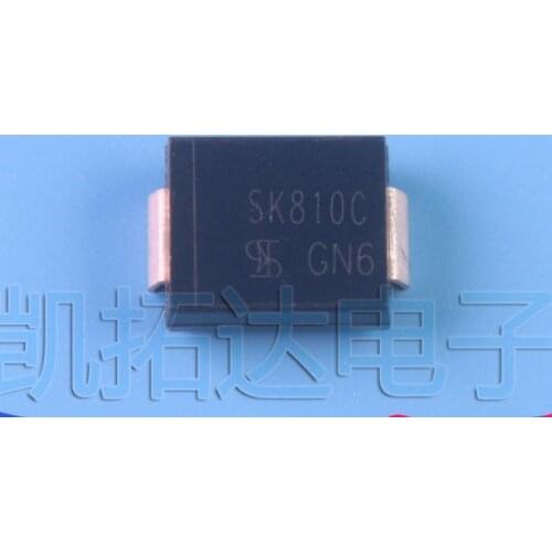 Xinyuan Clearance shipping 10pcs/lot SK810C SK810 SMC DIODE SCHOTTKY 100V 8A DO214AB