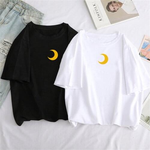 THarajuku Aesthetic TShirt Graphic Ullzang Loose T-shirt Female Top 90s Shirt Women Funny Pink