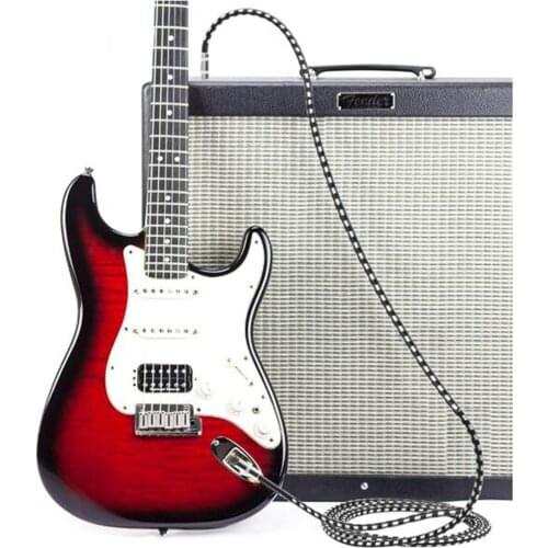 0.5/1m 6.35mm Guitar Cable Audio USB Link Interface Adapter for Music Recording Musical Instrument Guitarra Players Gift