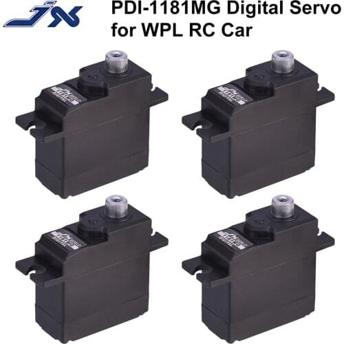 Good Sale JX Servo PDI-1181MG 18g 3.5KG Metal Gear Digital Core Servo for WLtoys 144001 WPL RC Car Airplane