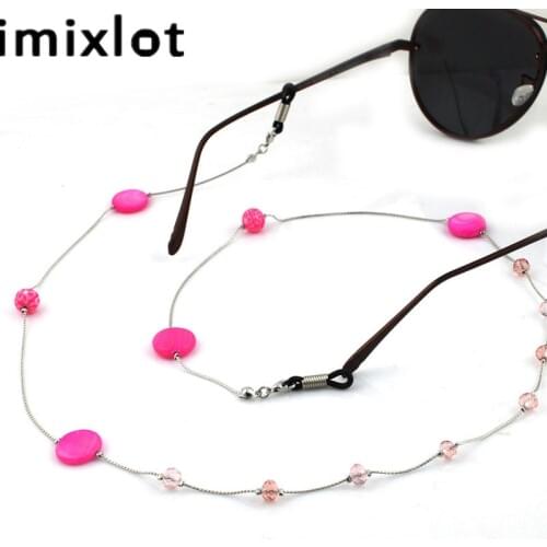 IMIXLOT Women Men Retro Vintage Beaded Sport Eyeglass Chain Eyewears Sunglasses Reading Glasses Cord Holder Neck Strap Rope