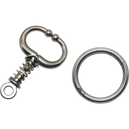 Metal Cattle traction ring Animal supplies Cattle Feeding Nose pliers Horse Ass Traction Tool Farm Equipment 1 Pc