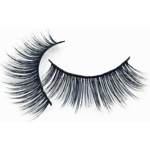 Flash girl The newest 052 100% handmade 5pais 3D mink Eyelashes comfot and natural false Eyelashes