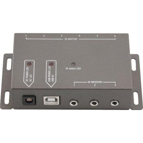 2021 New 6 Emitters 1 Receiver Hidden IR Repeater Infrared Remote Extender System Kit US